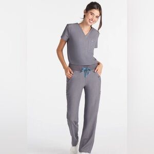 Dolan scrub set in Graphite